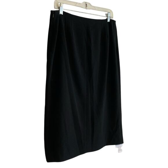 NWT MM Lafleur Mullberry Womens Black Stretchy Career Comfy Pencil Skirt Size 10 - Picture 10 of 15